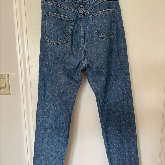 Closed Blue Denim Jeans, cropped with star design - Picture 2 of 6